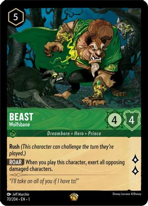 Beast (Wolfsbane) - 70/204 - Legendary available at 401 Games Canada