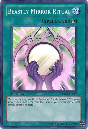 Beastly Mirror Ritual - PRC1-EN002 - Super Rare available at 401 Games Canada