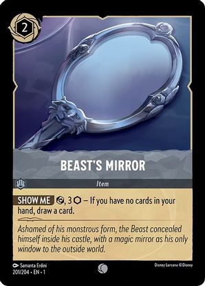 Beast's Mirror - 201/204 - Common available at 401 Games Canada