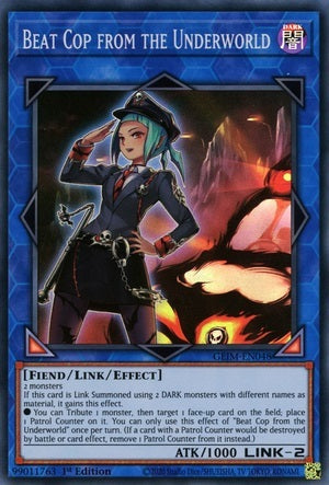 Beat Cop from the Underworld - GEIM-EN048 - Super Rare - 1st Edition available at 401 Games Canada