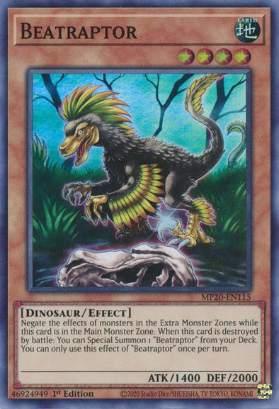 Beatraptor - MP20-EN115 - Super Rare - 1st Edition available at 401 Games Canada