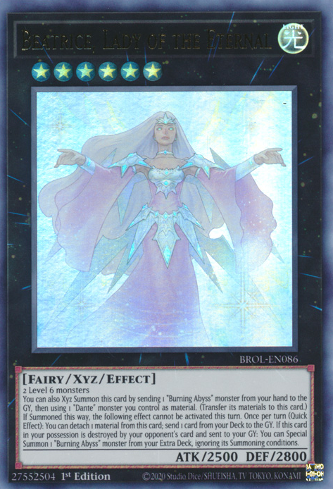 Beatrice, Lady of the Eternal - BROL-EN086 - Ultra Rare - 1st Edition available at 401 Games Canada