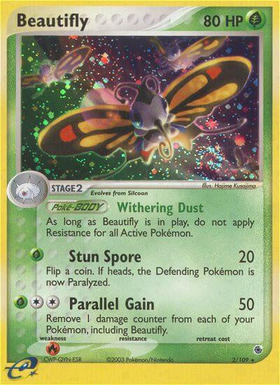 Beautifly - 2/109 - Holo Rare available at 401 Games Canada