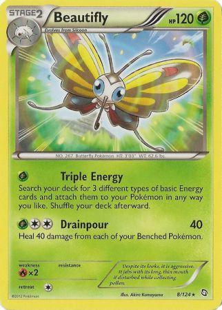 Beautifly - 8/124 - Rare available at 401 Games Canada