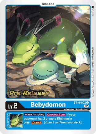 Bebydomon (Prerelease Promo) - BT10-002 - Uncommon available at 401 Games Canada