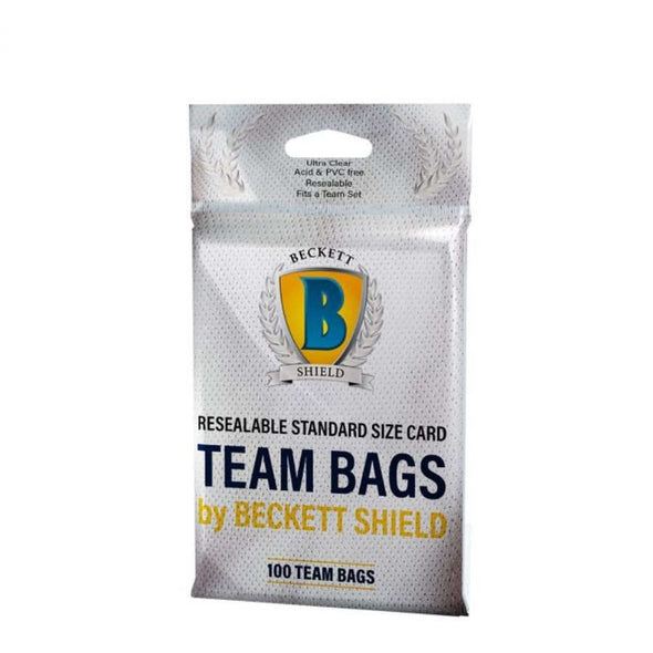 Beckett Shield - Team Bag - 100Ct Clear available at 401 Games Canada