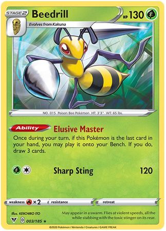 Beedrill - 003/185 - Rare available at 401 Games Canada