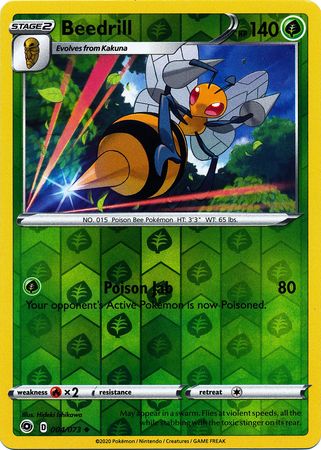 Beedrill - 004/073 - Uncommon - Reverse Holo available at 401 Games Canada