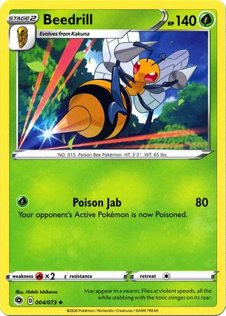 Beedrill - 004/073 - Uncommon available at 401 Games Canada