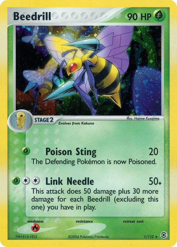Beedrill - 1/112 - Holo Rare available at 401 Games Canada