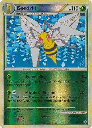 Beedrill - 12/95 - Rare - Reverse Holo available at 401 Games Canada