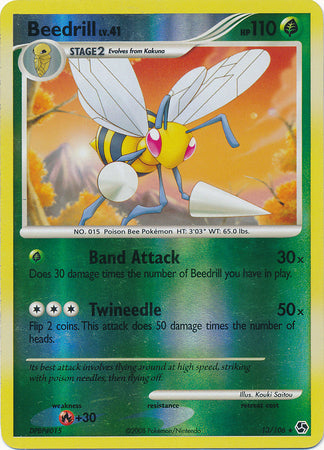 Beedrill - 13/106 - Rare - Reverse Holo available at 401 Games Canada