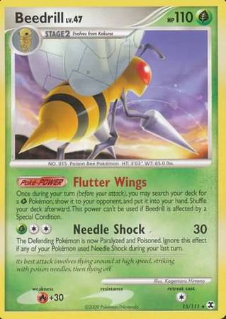 Beedrill - 15/111 - Rare available at 401 Games Canada