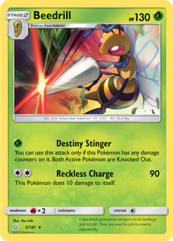 Beedrill - 5/181 - Rare available at 401 Games Canada
