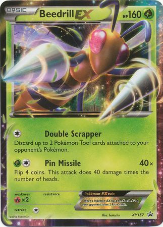 Beedrill EX - XY157 - Ultra Rare Promo available at 401 Games Canada