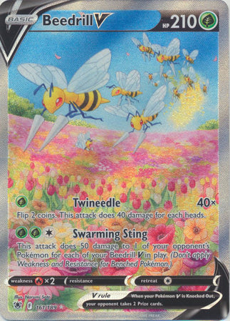 Beedrill V - 161/189 - Alternate Art Ultra Rare available at 401 Games Canada