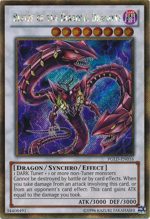 Beelze of the Diabolic Dragons - PGLD-EN016 - Gold Secret Rare - Unlimited available at 401 Games Canada