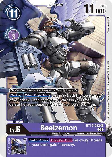 Beelzemon - BT10-082 - Uncommon available at 401 Games Canada