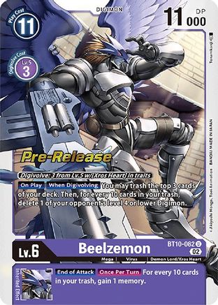 Beelzemon (Prerelease Promo) - BT10-082 - Uncommon available at 401 Games Canada