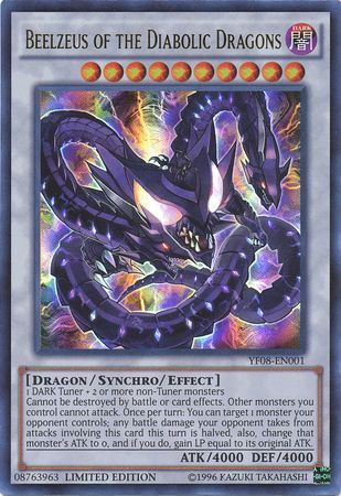Beelzeus of the Diabolic Dragons - YF08-EN001 - Ultra Rare available at 401 Games Canada