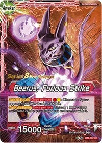 Beerus // Beerus, Furious Strike - BT8-002 - Promo (Series 8 Pre-Release) available at 401 Games Canada