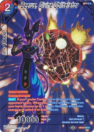 Beerus, Divine Obliterator - BT9-107 - Promo (Collector's Selection Vol. 2) available at 401 Games Canada