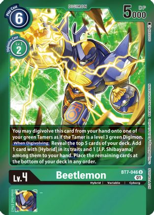 Beetlemon (Event Pack 3) - BT7-046 - Uncommon available at 401 Games Canada