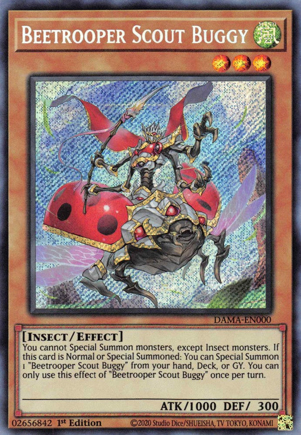 Beetrooper Scout Buggy - DAMA-EN000 - Secret Rare - 1st Edition available at 401 Games Canada