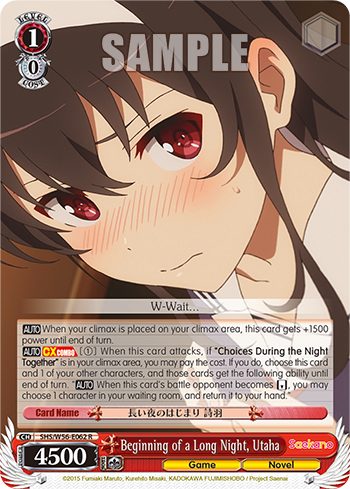 Beginning of a Long Night, Utaha - SHS/W56-E062 - Rare available at 401 Games Canada