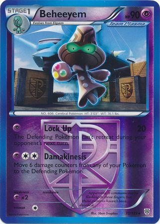 Beheeyem - 70/135 - Rare - Reverse Holo available at 401 Games Canada