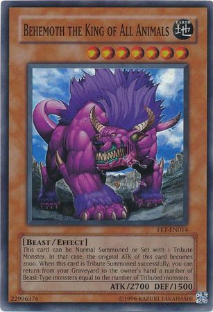 Behemoth the King of All Animals - FET-EN014 - Super Rare - Unlimited available at 401 Games Canada