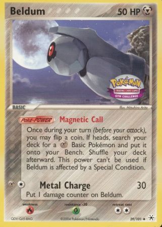 Beldum - 29/101 - Promo (Gym Challenge 2004) available at 401 Games Canada