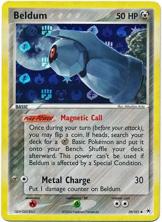 Beldum - 29/101 - Uncommon - Reverse Holo available at 401 Games Canada