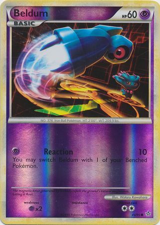 Beldum - 44/95 - Common - Reverse Holo available at 401 Games Canada