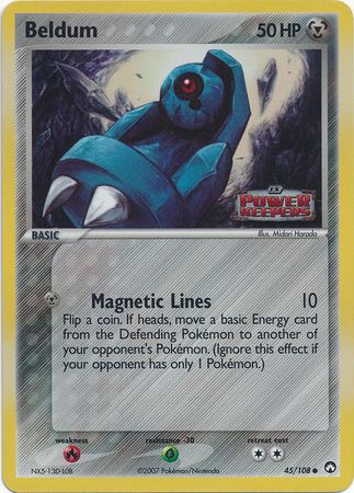 Beldum - 45/108 - Common - Reverse Holo available at 401 Games Canada