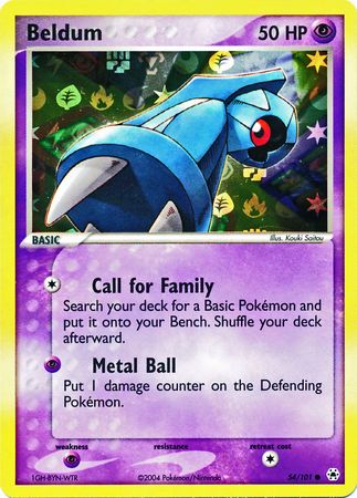 Beldum - 54/101 - Common - Reverse Holo available at 401 Games Canada