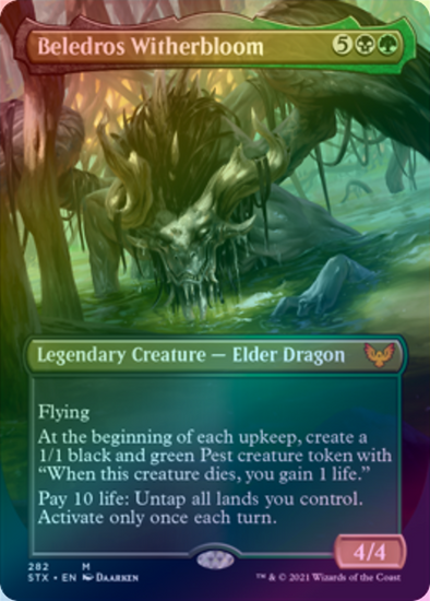 401 Games Canada - Beledros Witherbloom - Borderless (Foil) (STX) 401 Games Canada - Beledros Witherbloom - Borderless (Foil) (STX)
