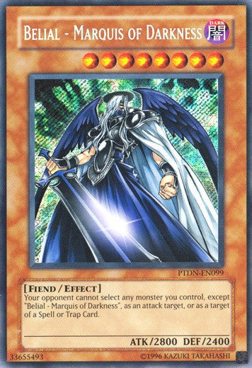 Belial - Marquis of Darkness - PTDN-EN099 - Secret Rare - Unlimited available at 401 Games Canada