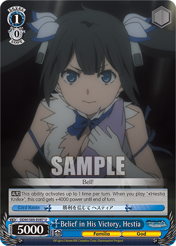 Belief in His Victory, Hestia (Uncommon) available at 401 Games Canada