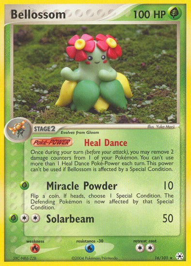 Bellossom - 16/101 - Rare available at 401 Games Canada