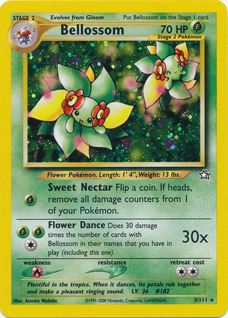 Bellossom - 3/111 - Holo - Unlimited available at 401 Games Canada