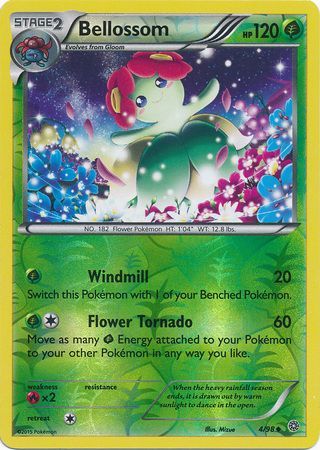 Bellossom - 4/98 - Uncommon - Reverse Holo available at 401 Games Canada