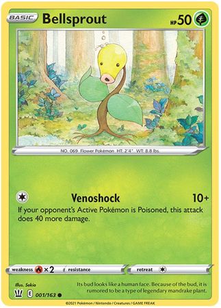 Bellsprout - 001/163 - Common available at 401 Games Canada