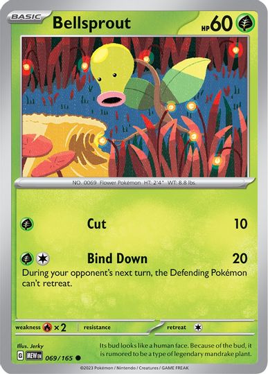 Bellsprout - 069/165 - Common available at 401 Games Canada