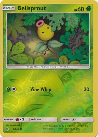 Bellsprout - 1/145 - Common - Reverse Holo available at 401 Games Canada