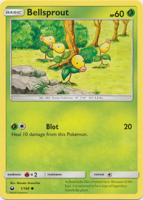 Bellsprout - 1/168 - Common available at 401 Games Canada