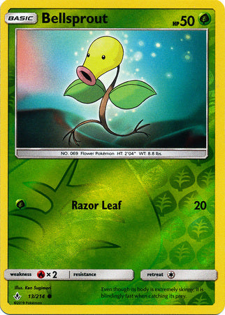 Bellsprout - 13/214 - Common - Reverse Holo available at 401 Games Canada