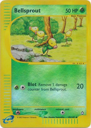 Bellsprout - 45/147 - Uncommon - Reverse Holo available at 401 Games Canada