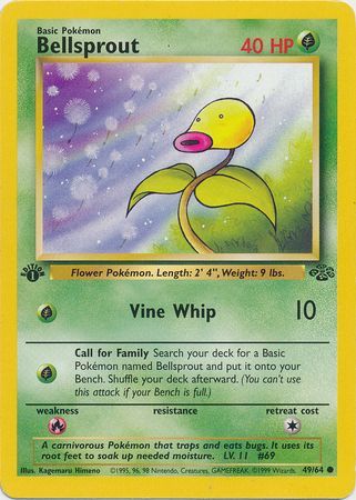 Bellsprout - 49/64 - Common - 1st Edition available at 401 Games Canada