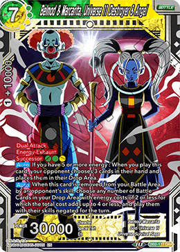 Belmod & Marcarita, Universe 11 Destroyer & Angel - DB2-177 - Destroyer & Angel Rare available at 401 Games Canada